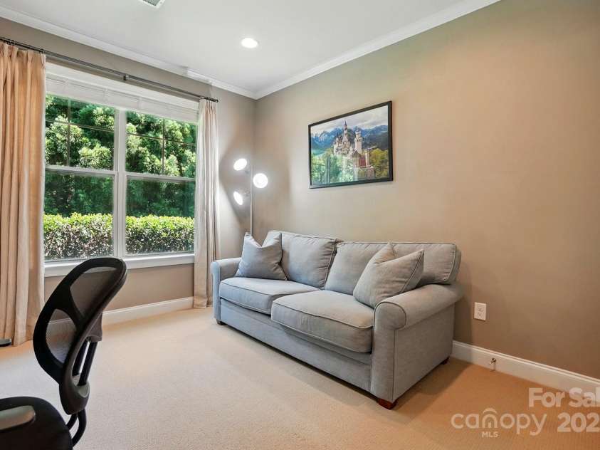 3808 Halcyon Drive, Huntersville, NC 28078.  MLS# CAR4263868, YatesRealty ID 28905. 1st Floor Bedroom