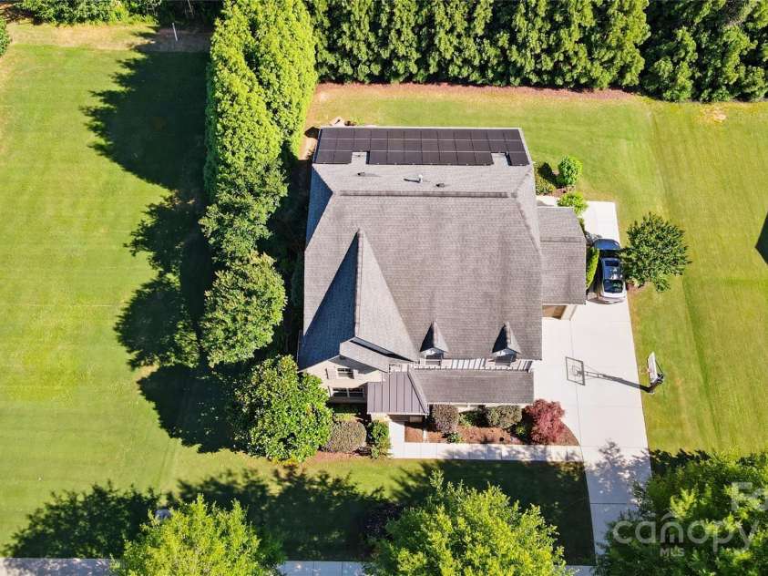 3808 Halcyon Drive, Huntersville, NC 28078.  MLS# CAR4263868, YatesRealty ID 28905. Aerial