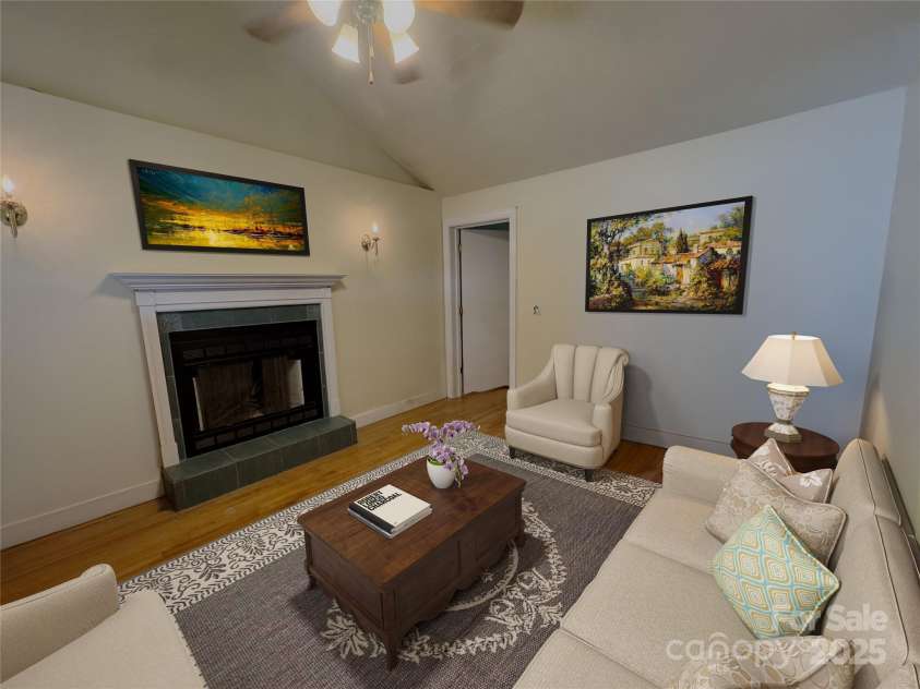 169 Montview Circle, Brevard, NC 28712.  MLS# CAR4276935, YatesRealty ID 28907. Den/Stagged photo