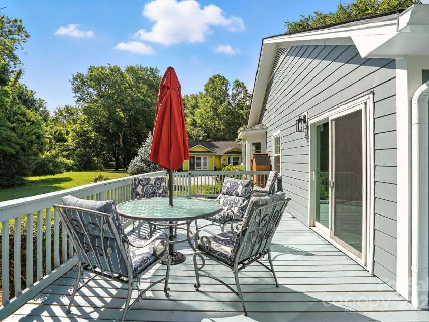 2902 Cherry Blossom Court, Fort Mill, SC 29715.  MLS# CAR4282554, YatesRealty ID 28913. Back Deck Area