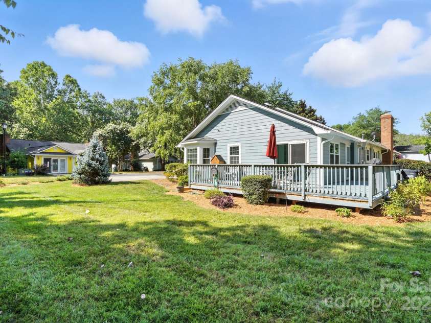 2902 Cherry Blossom Court, Fort Mill, SC 29715.  MLS# CAR4282554, YatesRealty ID 28913. Back View