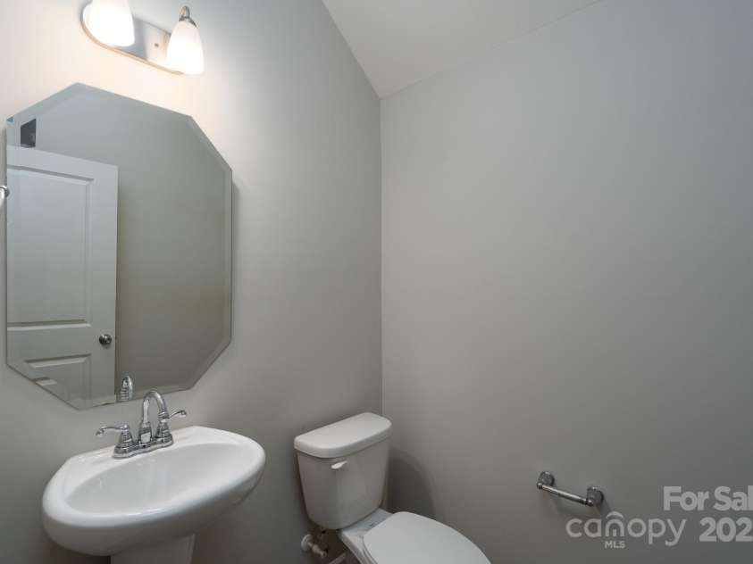 14014 Clayborn Street, Midland, NC 28107.  MLS# CAR4285693, YatesRealty ID 28920. Half Bath Downstairs