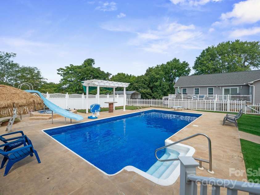 414 2nd Street, Faith, NC 28146.  MLS# CAR4283856, YatesRealty ID 28936. Outdoor Oasis