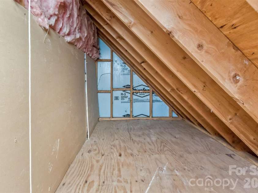 47 Fir Circle, Canton, NC 28716.  MLS# CAR4385612, YatesRealty ID 28936. More attic storage
