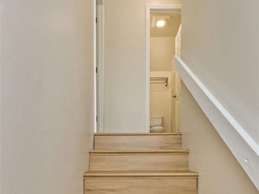 47 Fir Circle, Canton, NC 28716.  MLS# CAR4385612, YatesRealty ID 28936. Stairs to upper level
