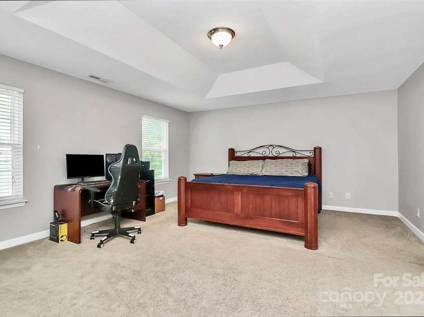 1300 Dunmore Court, Clover, SC 29710.  MLS# CAR4295252, YatesRealty ID 2894. Primary Bedroom