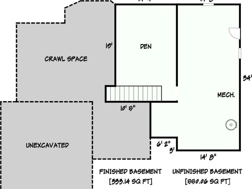 610 40th Avenue Lane, Hickory, NC 28601.  MLS# CAR4385416, YatesRealty ID 28941. Basement