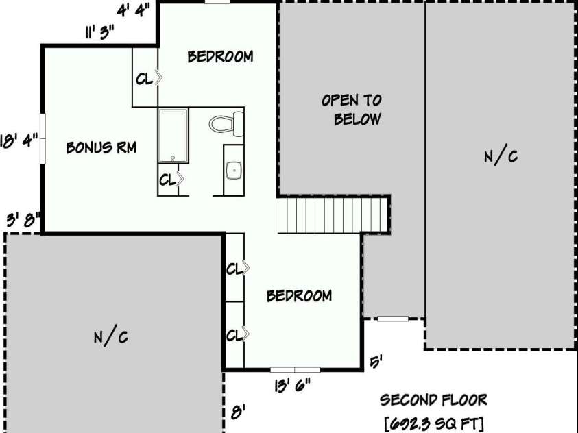 610 40th Avenue Lane, Hickory, NC 28601.  MLS# CAR4385416, YatesRealty ID 28941. Second floor