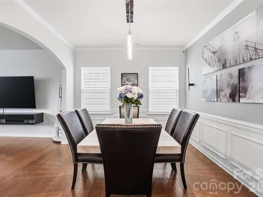 16009 Duval Drive, Charlotte, NC 28273.  MLS# CAR4387647, YatesRealty ID 28943. Formal Dining Room