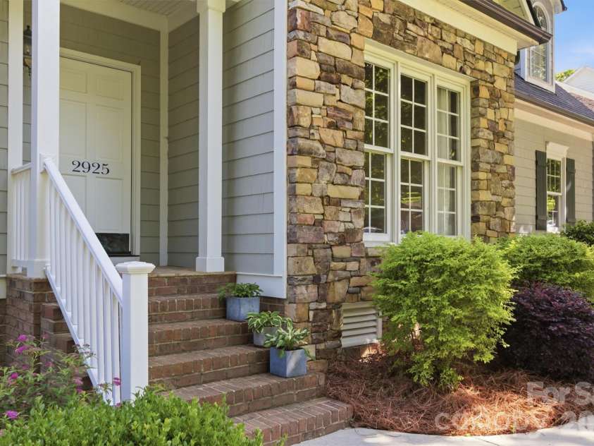 2925 Arbor Knoll, Concord, NC 28025.  MLS# CAR4380633, YatesRealty ID 28948. Beautiful stone exterior adds a unique feature