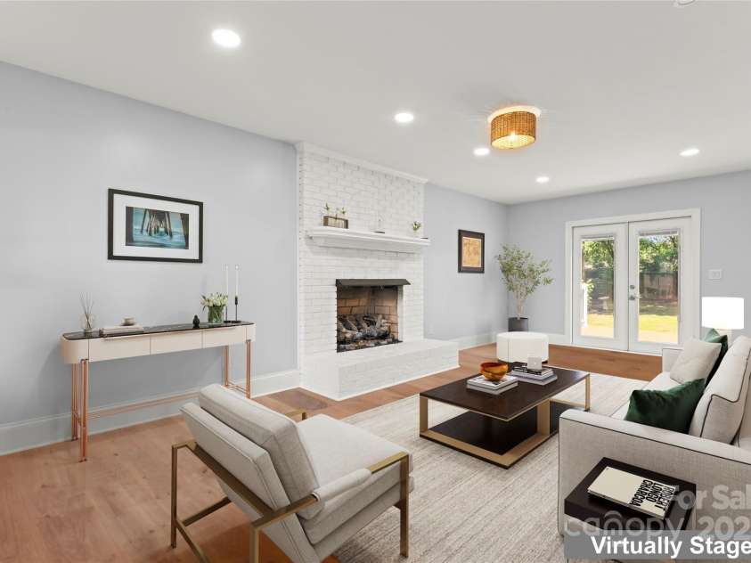 18733 Bluff Point Road, Cornelius, NC 28031.  MLS# CAR4267199, YatesRealty ID 28952. Virtually staged Den