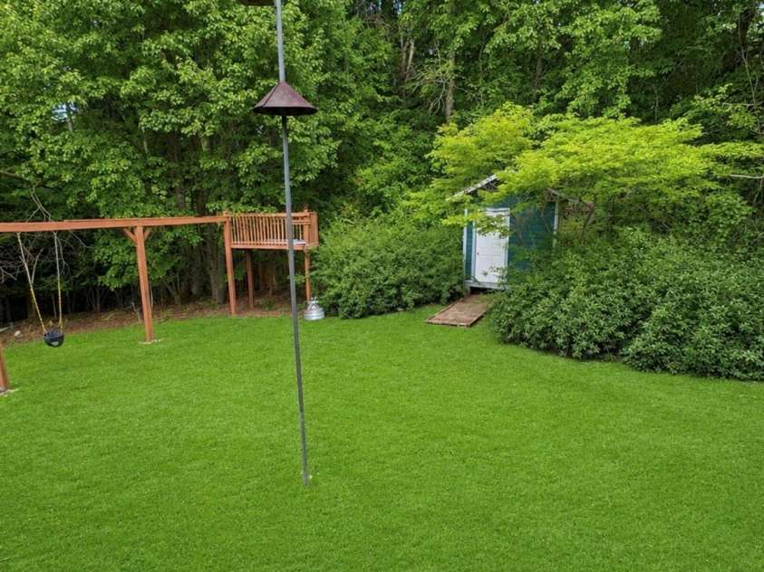 5406 Club View Drive, Concord, NC 28025.  MLS# CAR4366659, YatesRealty ID 28953. Backyard