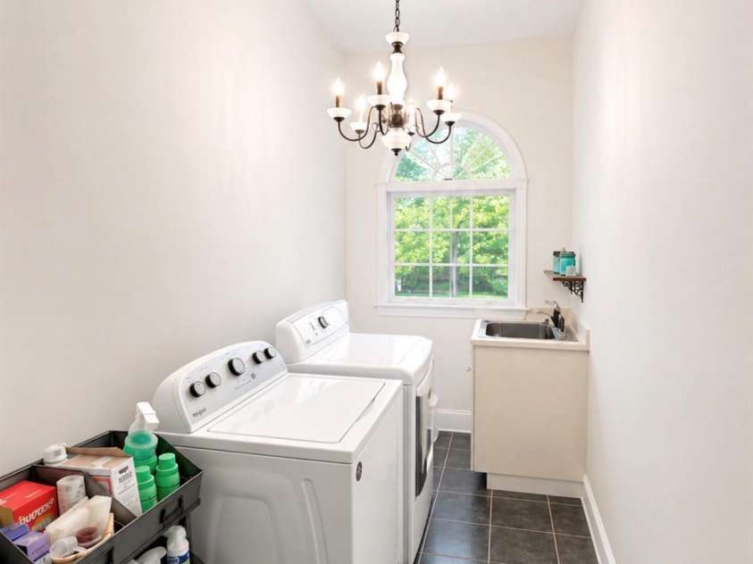 5406 Club View Drive, Concord, NC 28025.  MLS# CAR4366659, YatesRealty ID 28953. Laundry