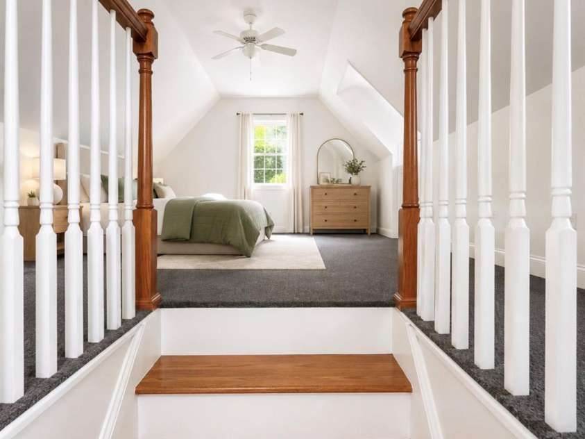 5406 Club View Drive, Concord, NC 28025.  MLS# CAR4366659, YatesRealty ID 28953. Virtually staged bedroom