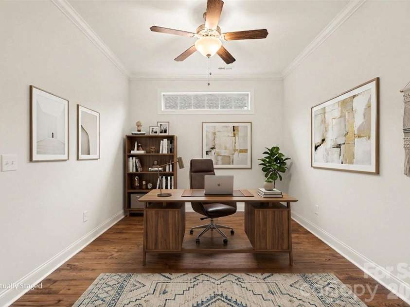1119 Millview Lane, Matthews, NC 28104.  MLS# CAR4389406, YatesRealty ID 28954. Office - Virtually Staged