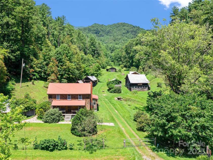 9065 NC 63 Highway, Leicester, NC 28748.  MLS# CAR4286038, YatesRealty ID 28957. 