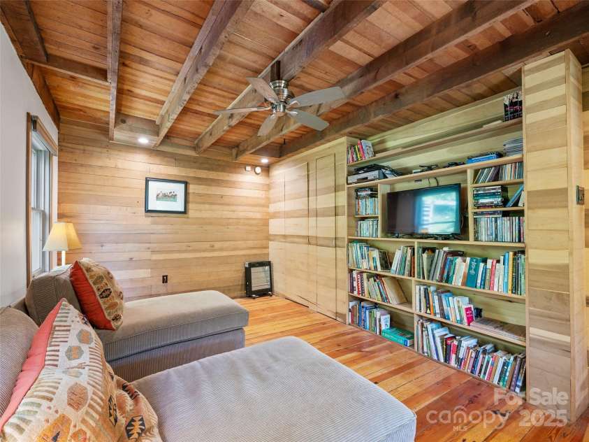 9065 NC 63 Highway, Leicester, NC 28748.  MLS# CAR4286038, YatesRealty ID 28957. Bedroom Downstairs