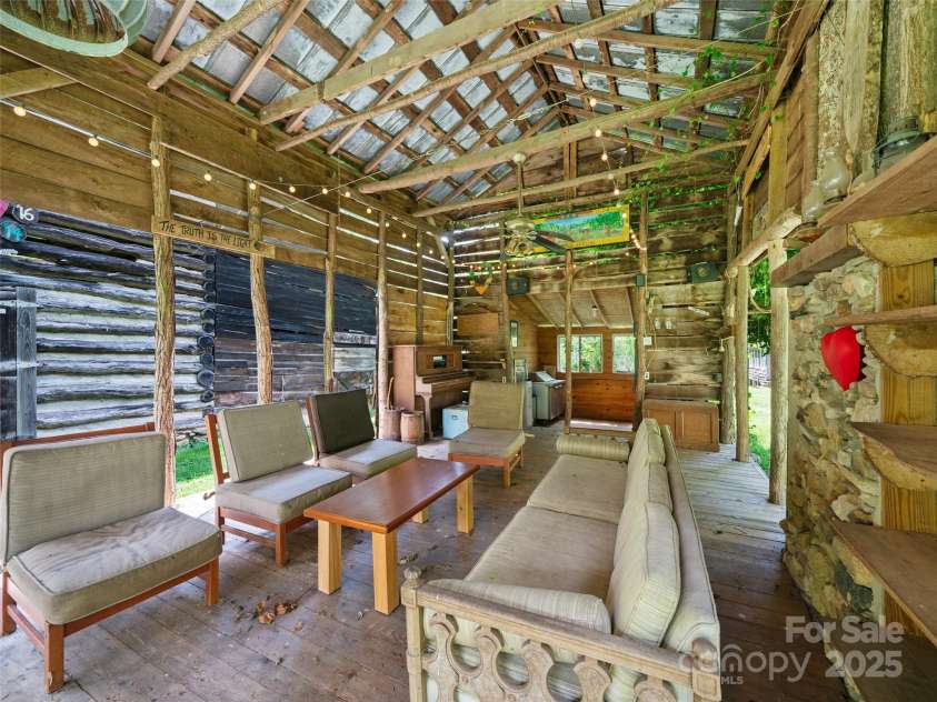 9065 NC 63 Highway, Leicester, NC 28748.  MLS# CAR4286038, YatesRealty ID 28957. Cantina