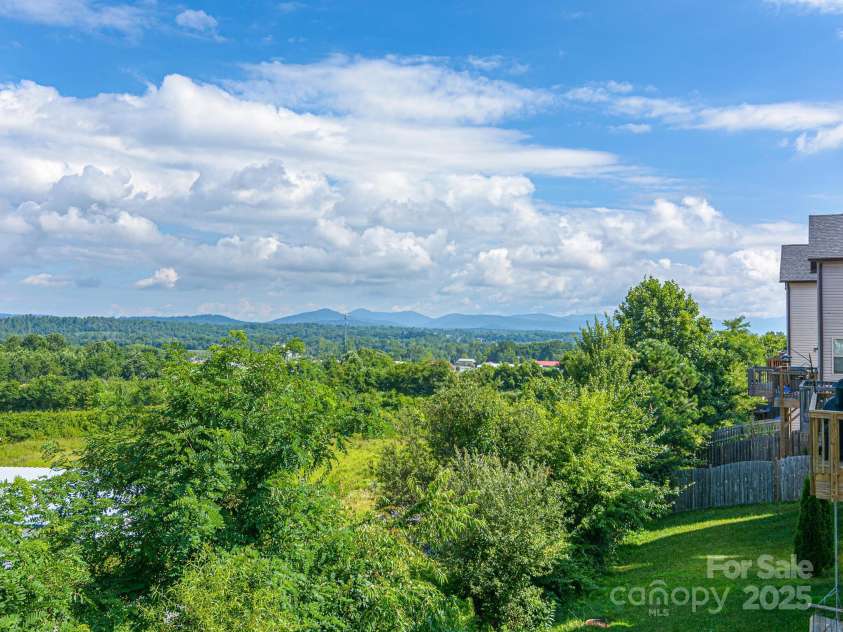 603 Cardwell Lane, Fletcher, NC 28732.  MLS# CAR4274815, YatesRealty ID 28965. Beautiful Long Range Views from the Deck