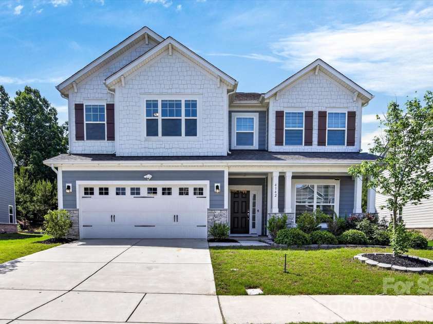 4142 Poplin Grove Drive, Indian Trail, NC 28079.  MLS# CAR4385224, YatesRealty ID 28967. 