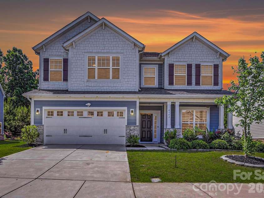 4142 Poplin Grove Drive, Indian Trail, NC 28079.  MLS# CAR4385224, YatesRealty ID 28967. 