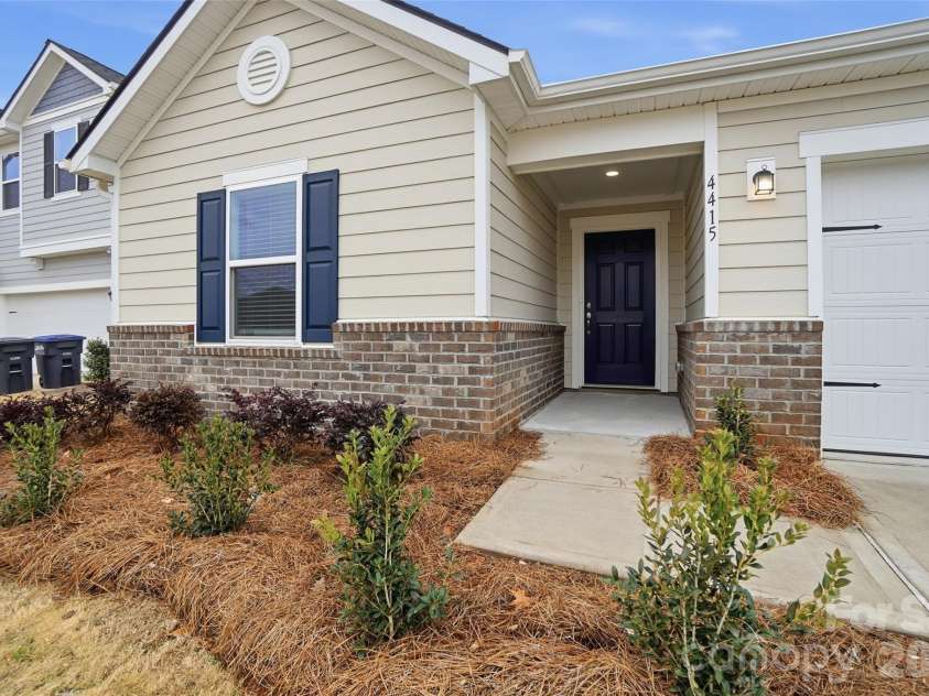 103 Paleo Street, Kings Mountain, NC 28086.  MLS# CAR4382553, YatesRealty ID 28968. Example Rendering of front elevation - customer gets to choose color scheme when personalizing.