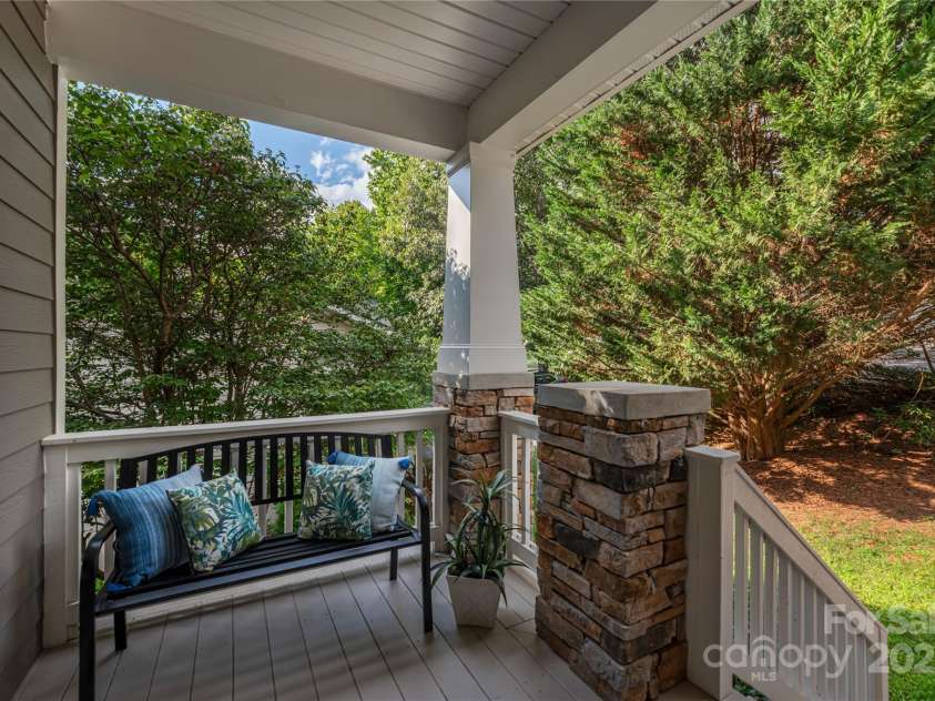 112 Mountain Drive, Biltmore Lake, NC 28715.  MLS# CAR4278930, YatesRealty ID 28972. Front porch