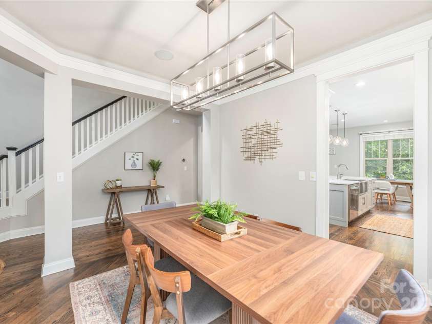 112 Mountain Drive, Biltmore Lake, NC 28715.  MLS# CAR4278930, YatesRealty ID 28972. Main level with gorgeous new hardwood floors