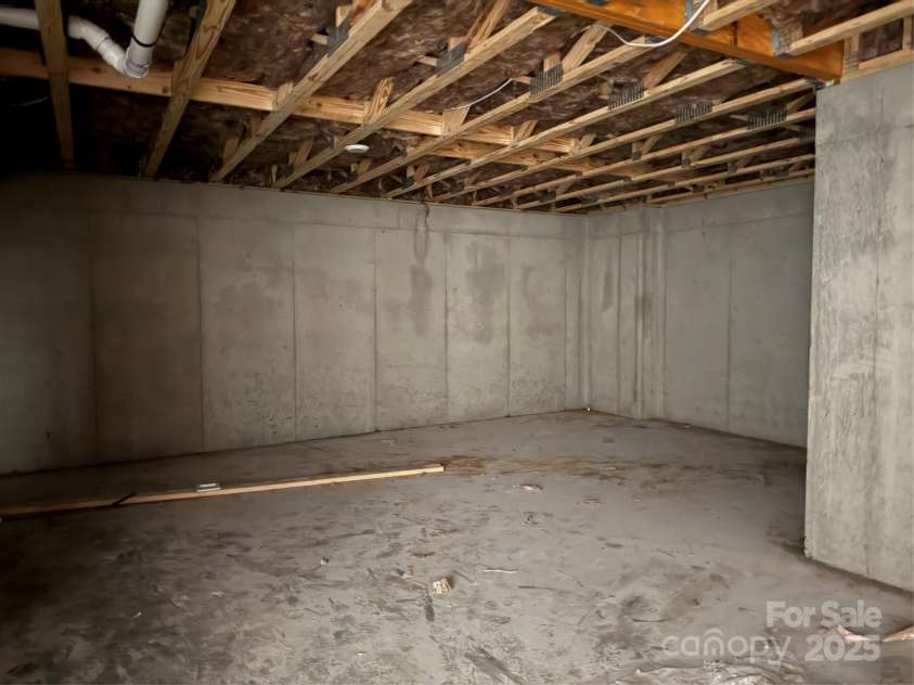 2924 Noritake Trail, Albemarle, NC 28001.  MLS# CAR4259320, YatesRealty ID 2898. Basement Storage Room