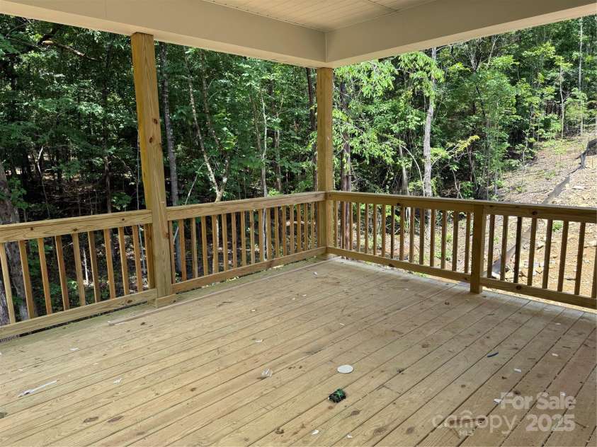 2924 Noritake Trail, Albemarle, NC 28001.  MLS# CAR4259320, YatesRealty ID 2898. Covered Back Deck