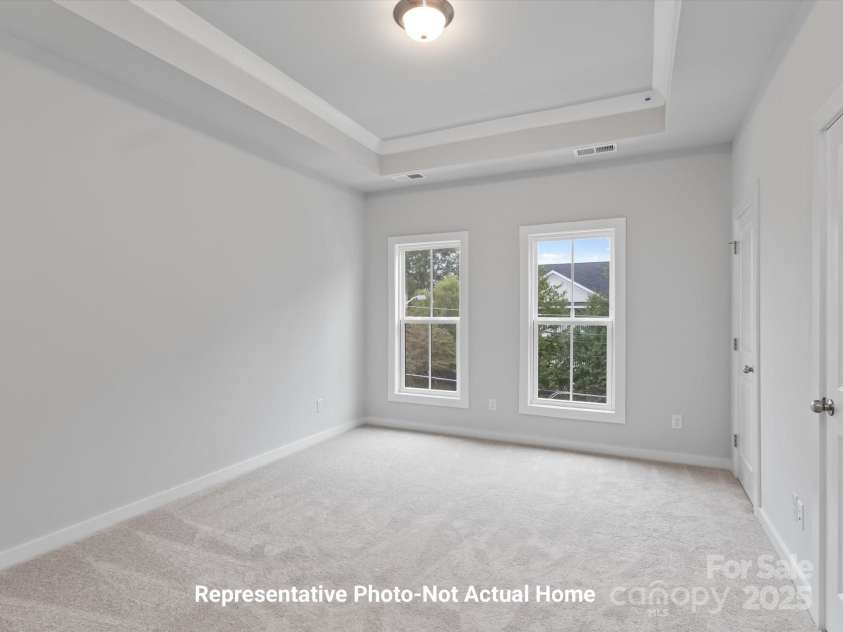 9927 Annsborough Square, Huntersville, NC 28078.  MLS# CAR4284657, YatesRealty ID 28981. Main Bedroom with dual closets-Berkshire Plan