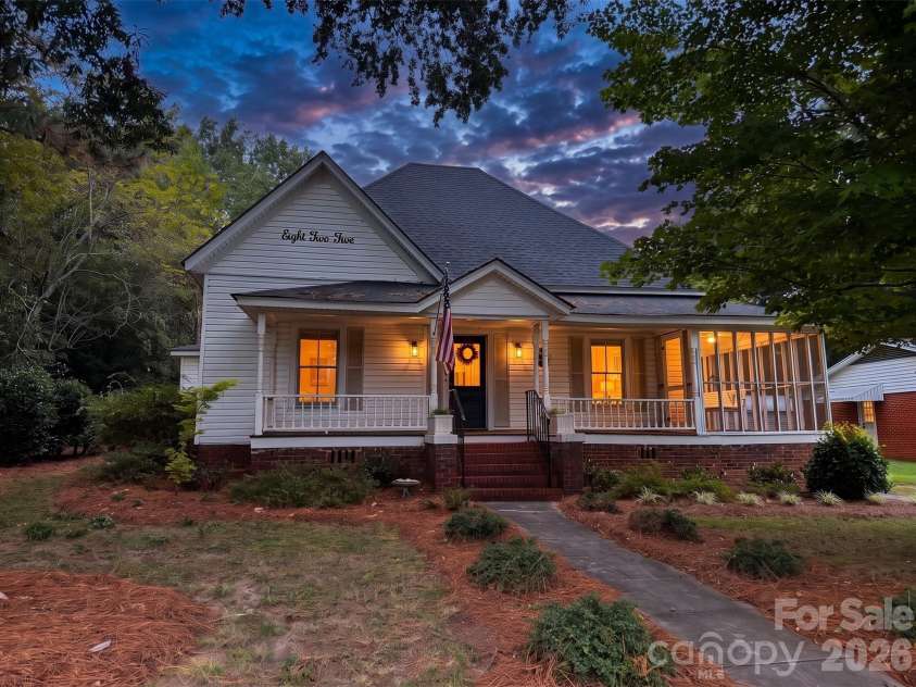 825 Montgomery Avenue, Albemarle, NC 28001.  MLS# CAR4418993, YatesRealty ID 28983. Virtually enhanced.