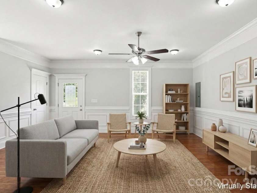 411 Sullivan Street, Gastonia, NC 28052.  MLS# CAR4389625, YatesRealty ID 28985. Virtually Staged