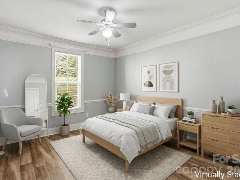 411 Sullivan Street, Gastonia, NC 28052.  MLS# CAR4389625, YatesRealty ID 28985. Virtually Staged