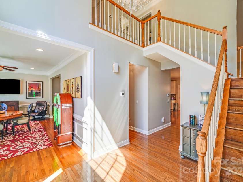 15811 Burlingame Drive, Huntersville, NC 28078.  MLS# CAR4269192, YatesRealty ID 28992. AS YOU ENTER  HOME GAME ROOM/ DEN TO THE LEFT.