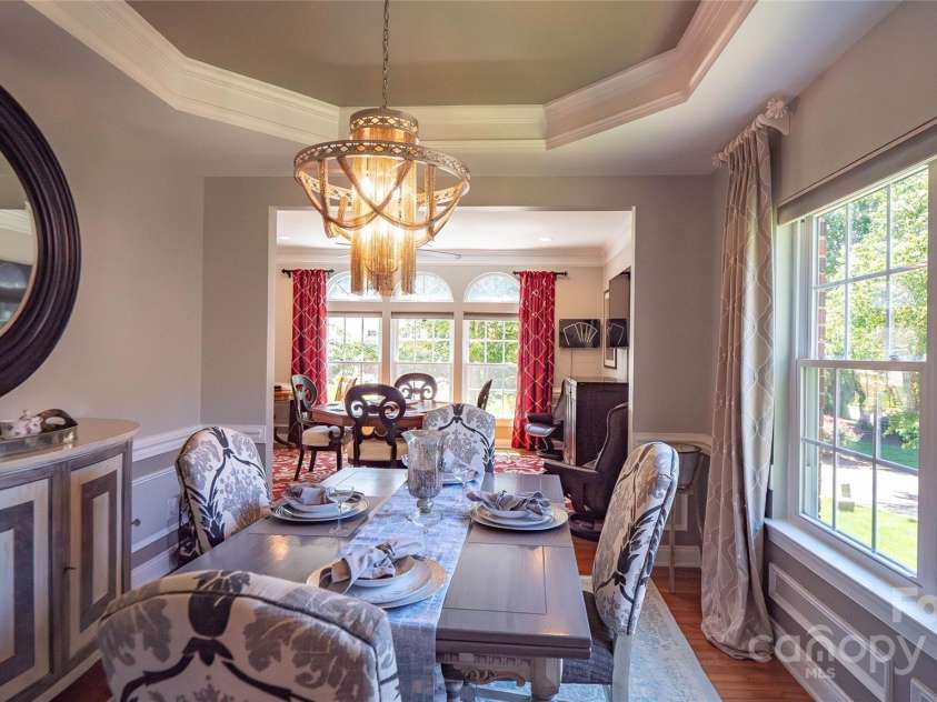 15811 Burlingame Drive, Huntersville, NC 28078.  MLS# CAR4269192, YatesRealty ID 28992. GO THROUGH THE GAME ROOM/DEN TO DINNING AREA ALSO OFF THE CHEFS UPGRADED KITCHEN
