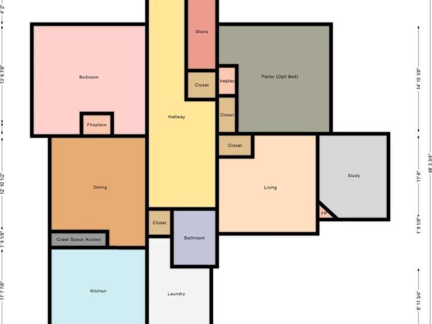 131 Lexington Road, Mocksville, NC 27028.  MLS# CAR4259844, YatesRealty ID 29003. First Floor