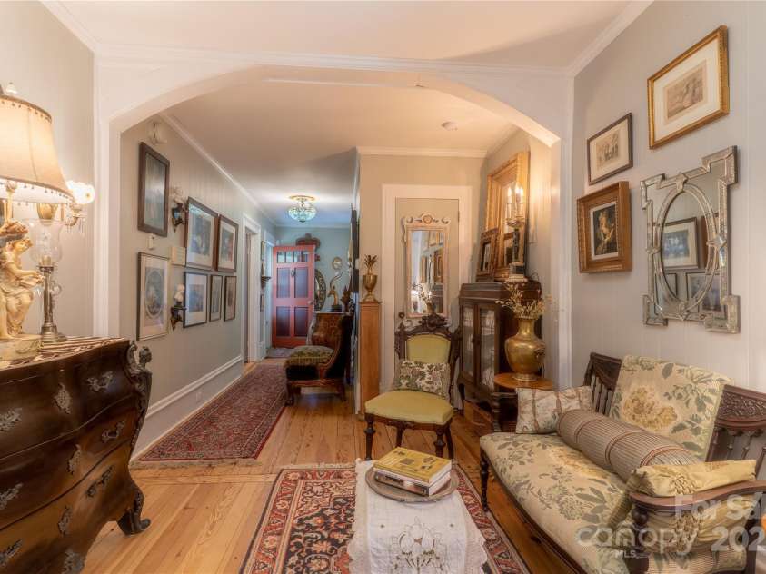 131 Lexington Road, Mocksville, NC 27028.  MLS# CAR4259844, YatesRealty ID 29003. Hall - First Floor