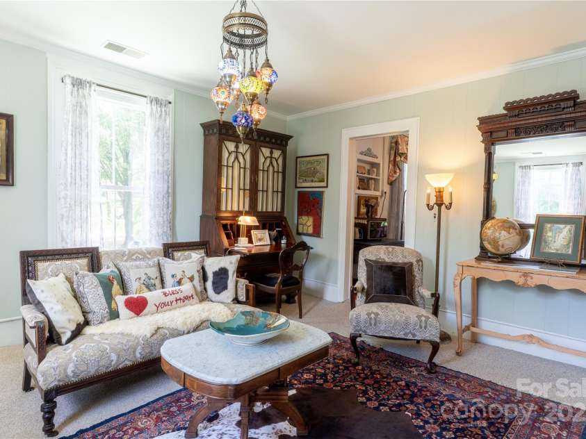 131 Lexington Road, Mocksville, NC 27028.  MLS# CAR4259844, YatesRealty ID 29003. Living Room - Second Floor