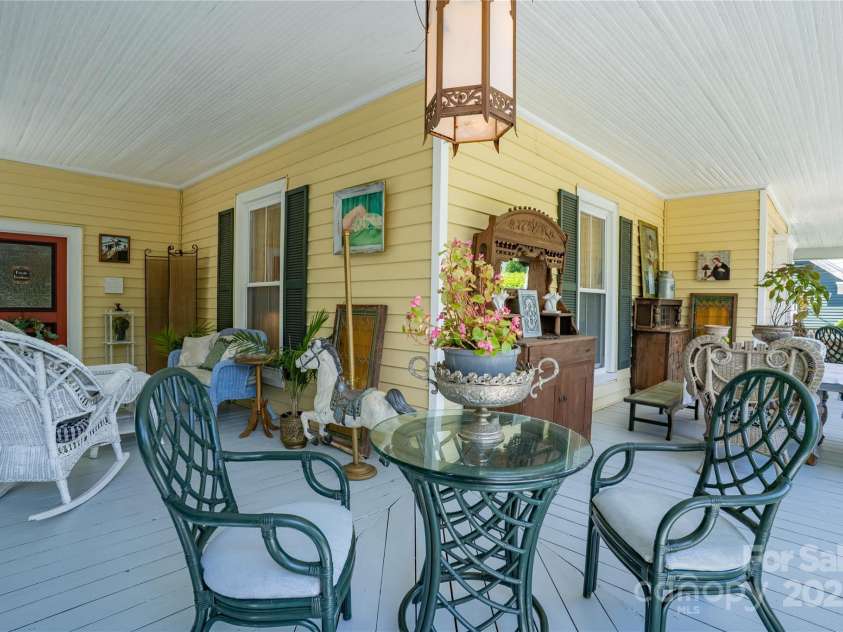 131 Lexington Road, Mocksville, NC 27028.  MLS# CAR4259844, YatesRealty ID 29003. Wrap-Around Porch