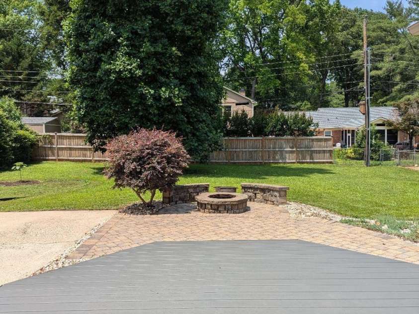 715 Gentry Place, Charlotte, NC 28210.  MLS# CAR4259376, YatesRealty ID 29004. Deck and Patio