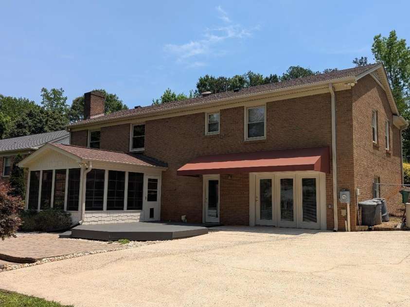 715 Gentry Place, Charlotte, NC 28210.  MLS# CAR4259376, YatesRealty ID 29004. Rear View