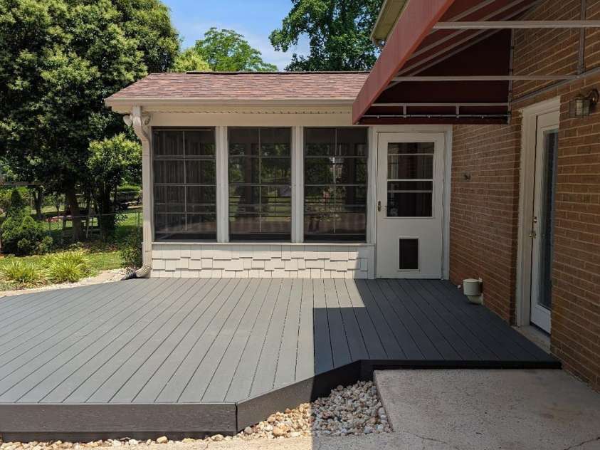 715 Gentry Place, Charlotte, NC 28210.  MLS# CAR4259376, YatesRealty ID 29004. Screened Porch