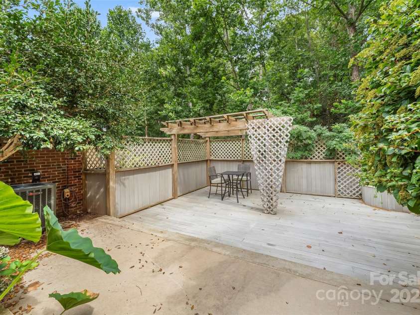 1143 21st Avenue, Hickory, NC 28601.  MLS# CAR4285530, YatesRealty ID 29007. Private Back Deck