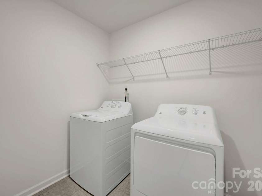 832 Earhart Street, Concord, NC 28027.  MLS# CAR4391048, YatesRealty ID 29012. Laundry room