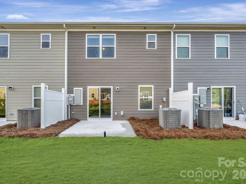 832 Earhart Street, Concord, NC 28027.  MLS# CAR4391048, YatesRealty ID 29012. Rear Exterior