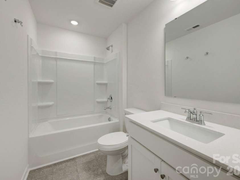 832 Earhart Street, Concord, NC 28027.  MLS# CAR4391048, YatesRealty ID 29012. Secondary bathroom
