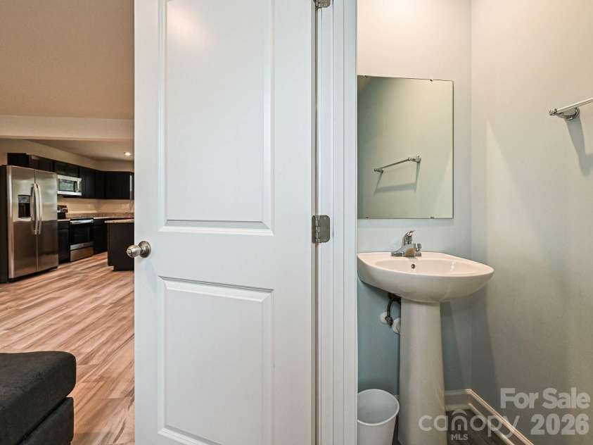 2037 Langer Street, Charlotte, NC 28214.  MLS# CAR4353707, YatesRealty ID 2902. Half bathroom