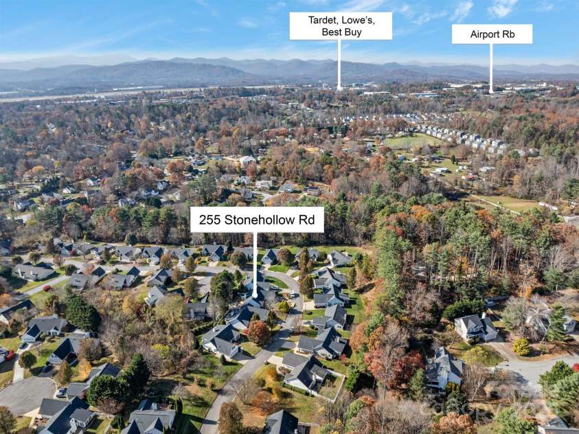 255 Stonehollow Road, Fletcher, NC 28732.  MLS# CAR4320465, YatesRealty ID 2903. Great location