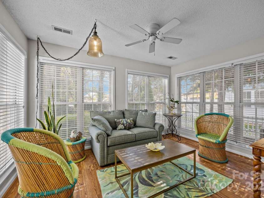 255 Stonehollow Road, Fletcher, NC 28732.  MLS# CAR4320465, YatesRealty ID 2903. Incredible sunroom 